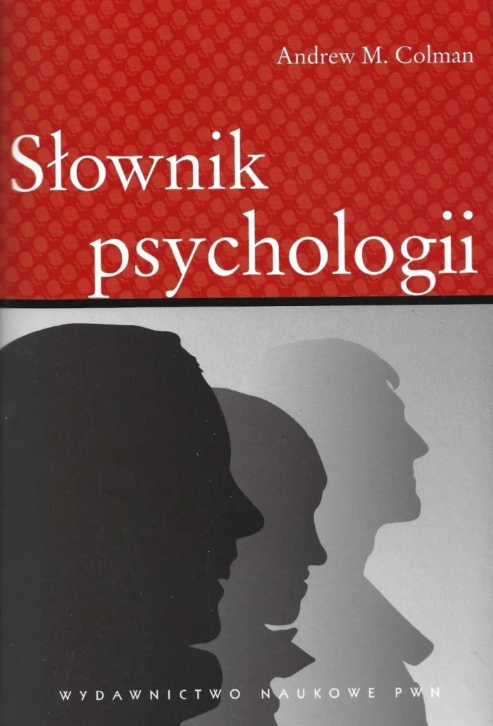 Okładka książki: Andrew M. Colman: Słownik psychologii, Wydawnictwo Naukowe PWN