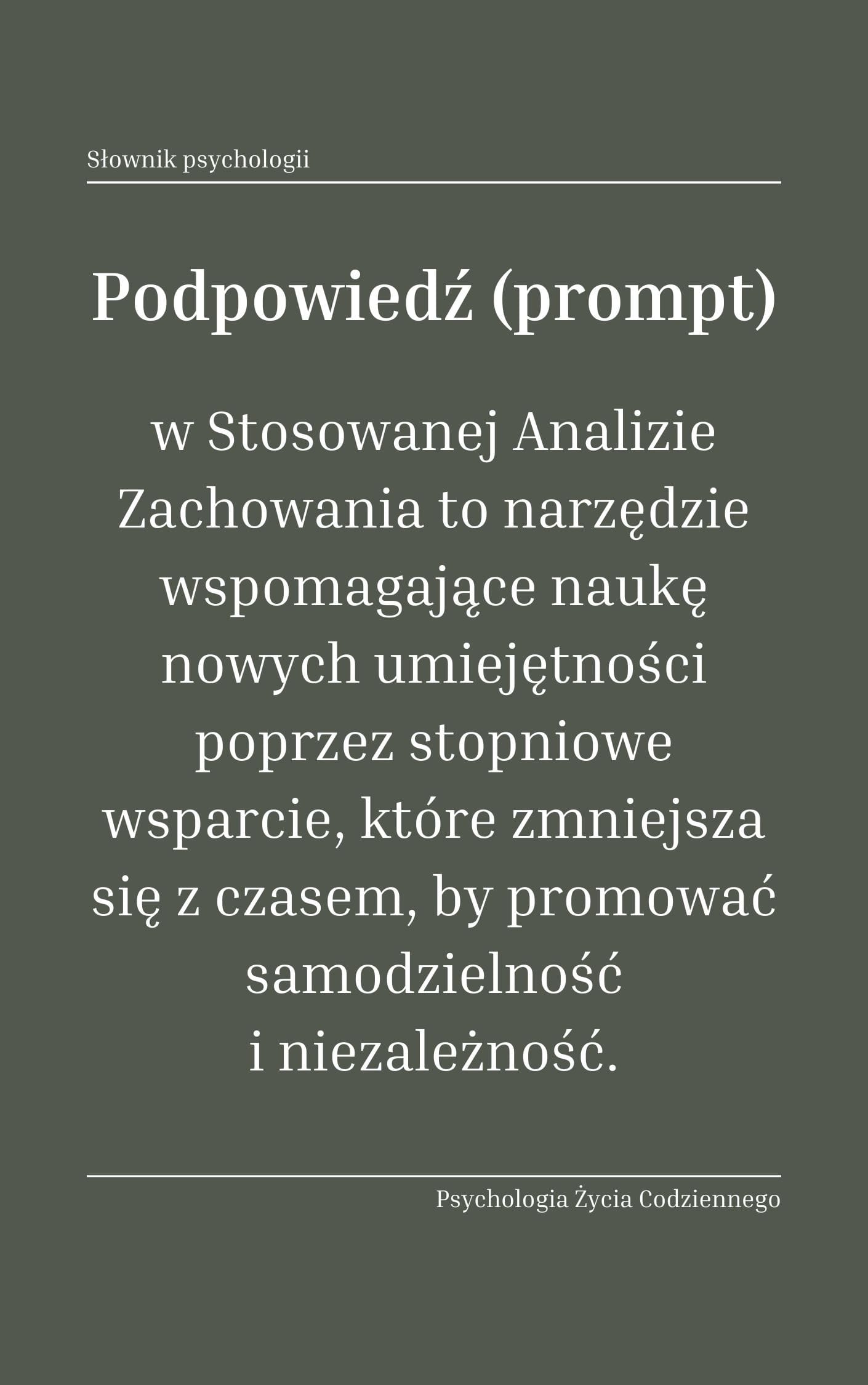 Podpowiedź (prompt)