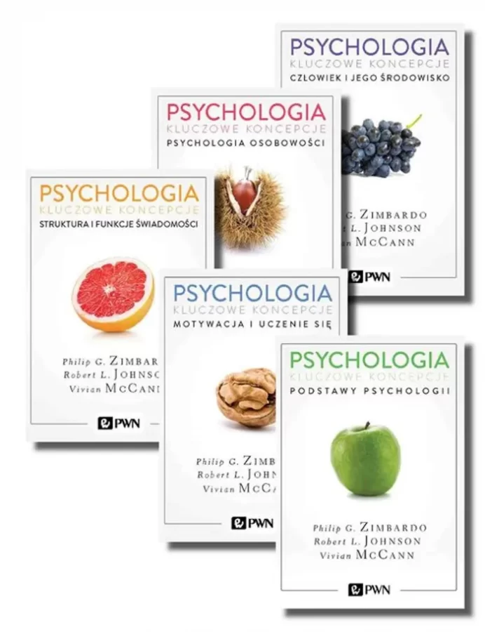 Polecane książki psychologiczne 130 Philip G. Zimbardo, Robert L. Johnson, Vivian McCann
Psychologia. Kluczowe koncepcje - komplet, tomy 1-5