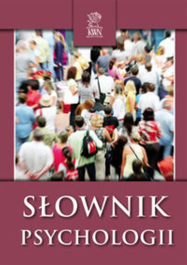 Okładka książki: Słownik psychologii, red. Jerzy Siuta
