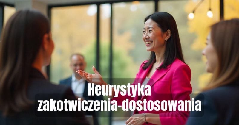 Heurystyka zakotwiczenia-dostosowania (anchoring-adjustment heuristic) 1 Czym jest heurystyka zakotwiczenia-dostosowania
(anchoring-adjustment heuristic)