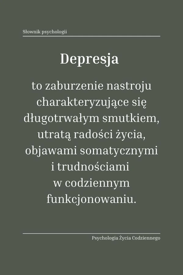 Czym jest depresja? Definicja i podstawowe kryteria