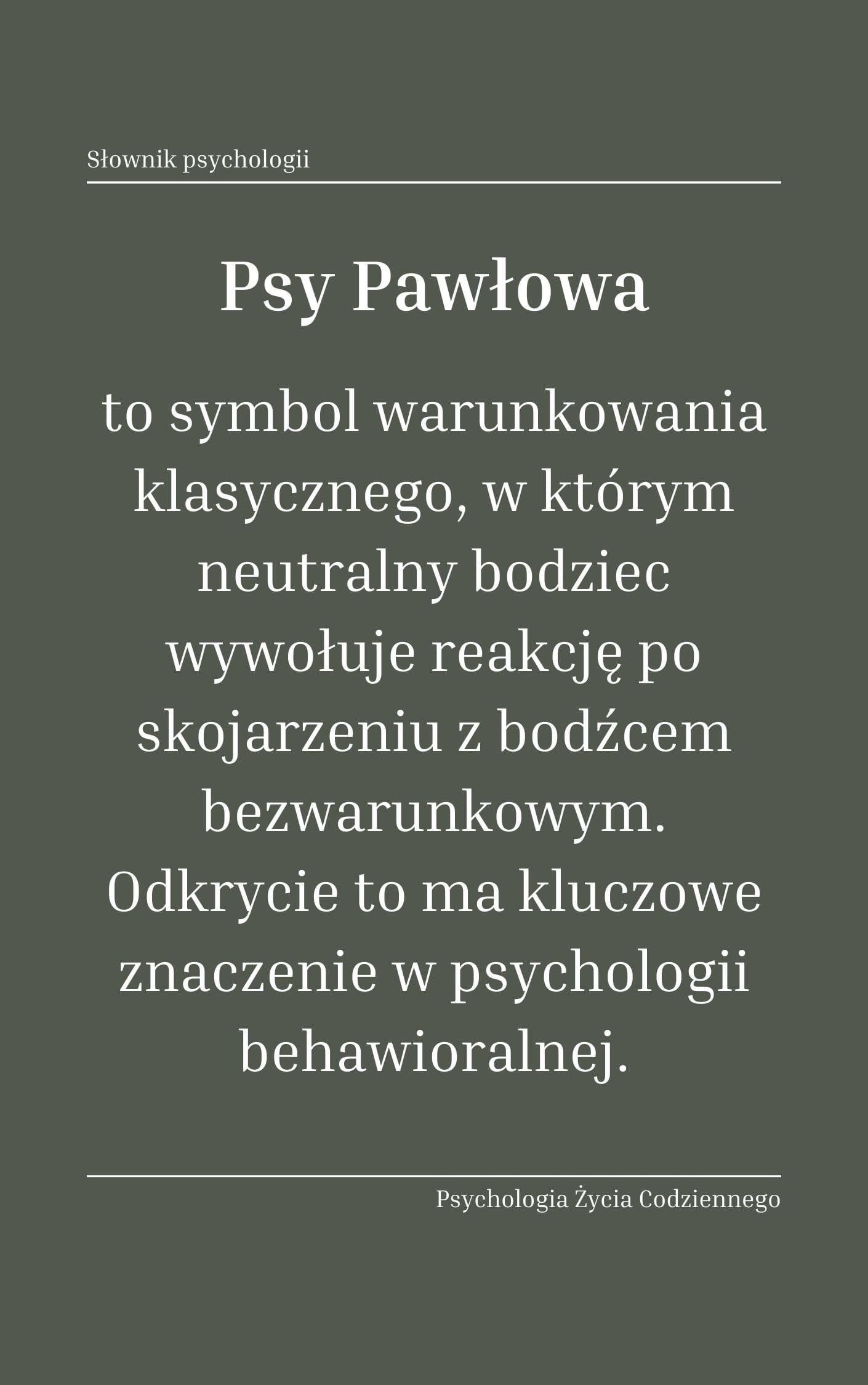 Psy Pawłowa
