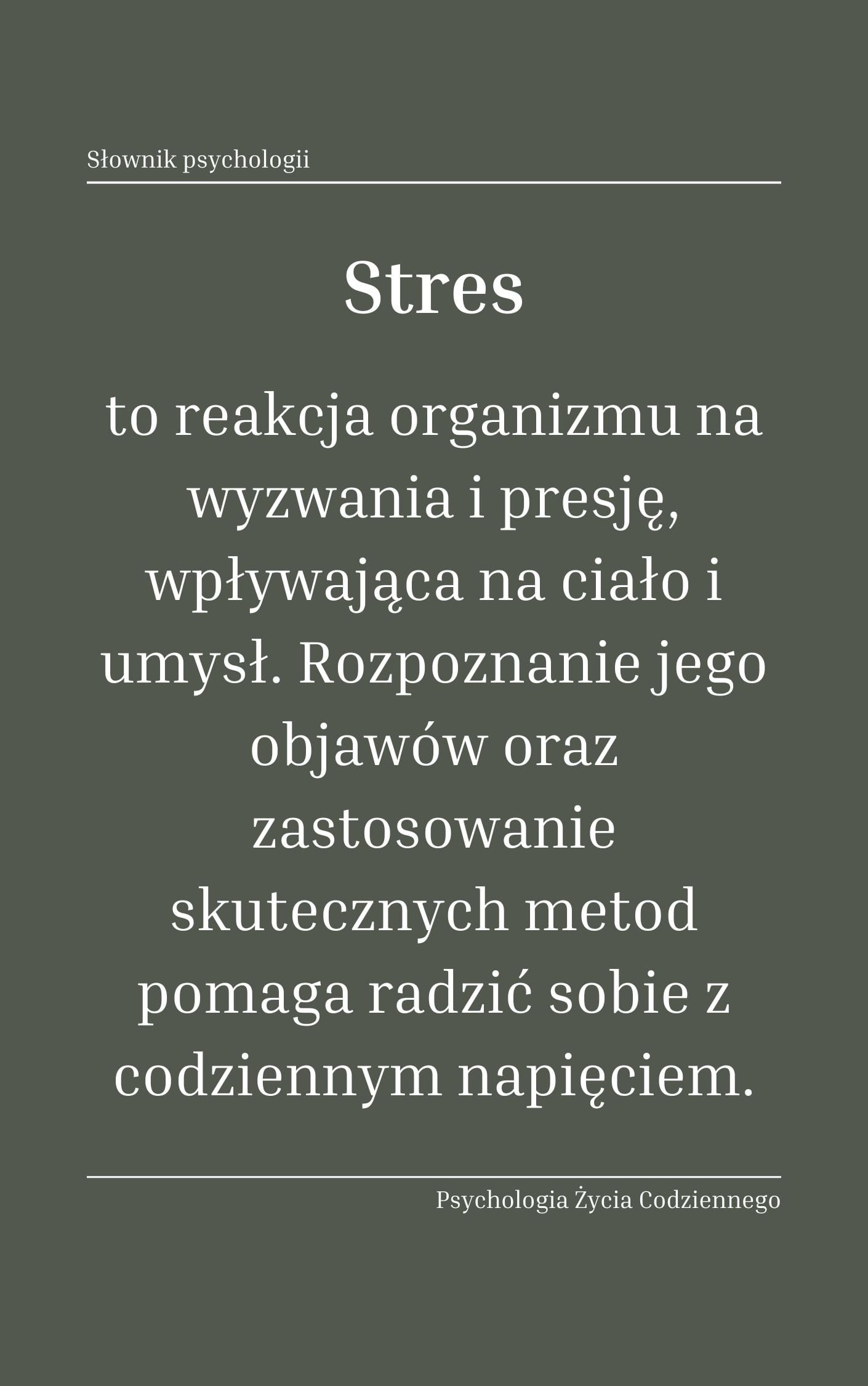 Stres – jak sobie z nim radzić? Psychologiczne spojrzenie na wyzwania dnia codziennego
