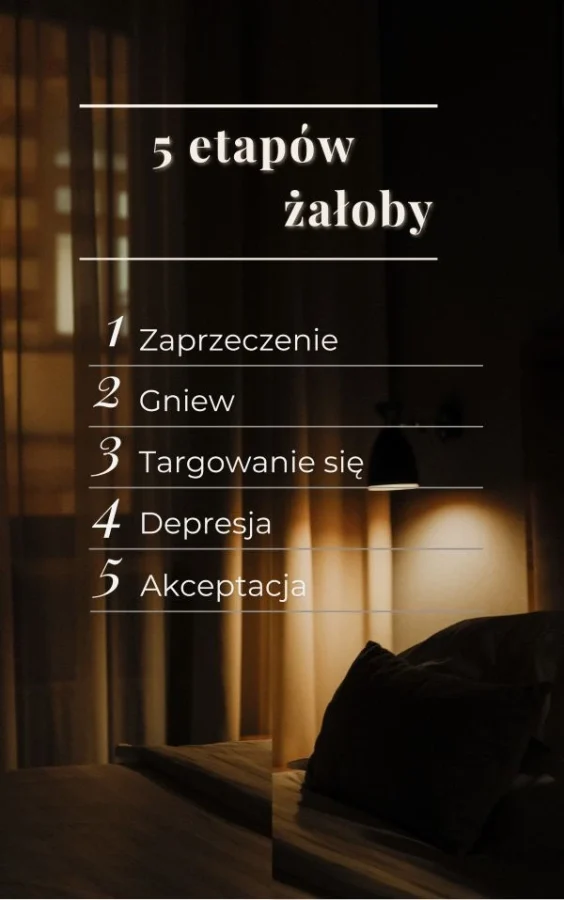 5 etapów żałoby